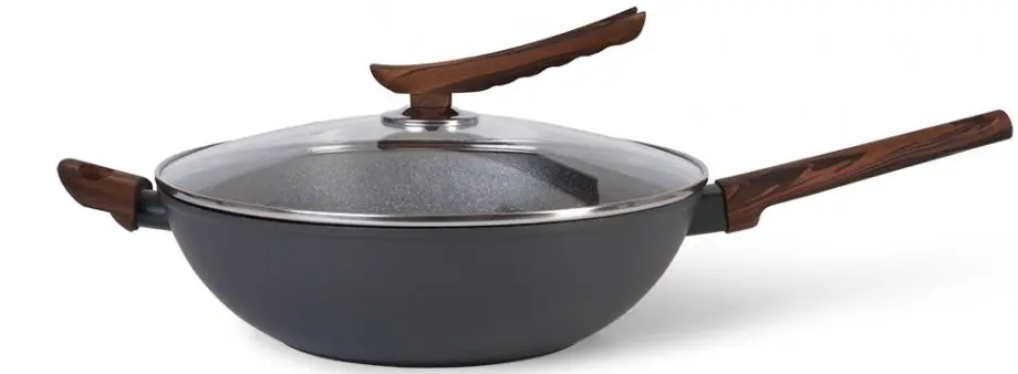 Сковорода-вок Fissman Capella 14957 (Black)