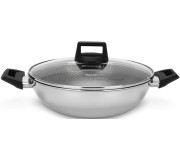 Tigaie wok Fissman Iron Chef 5456 (Inox)