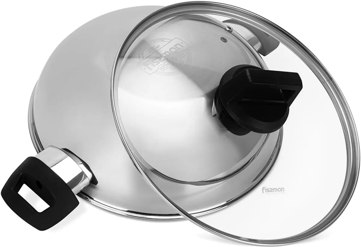 Сковорода-вок Fissman Iron Chef 5456 (Inox)