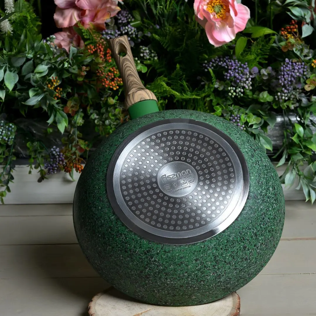 Tigaie wok Fissman Malachite 4314 (Green)