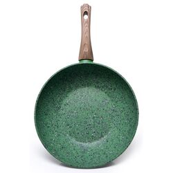 Сковорода-вок Fissman Malachite 4315 (Green) Thumb