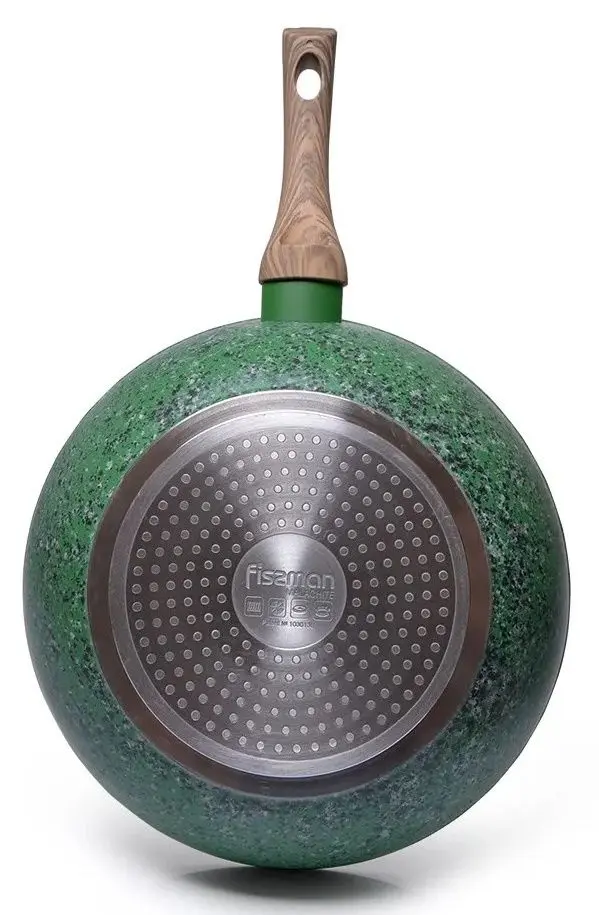 Сковорода-вок Fissman Malachite 4315 (Green) - 3