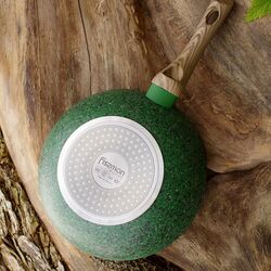 Сковорода-вок Fissman Malachite 4315 (Green) Thumb