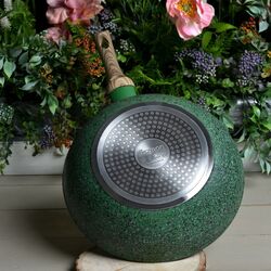 Сковорода-вок Fissman Malachite 4315 (Green) Thumb