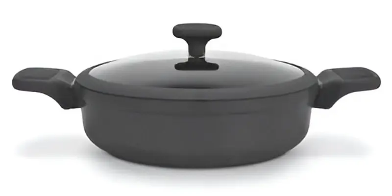 Сотейник Fissman Titanium Pro 14586 28cm (Black) - 2