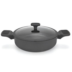 Сотейник Fissman Titanium Pro 14586 28cm (Black)