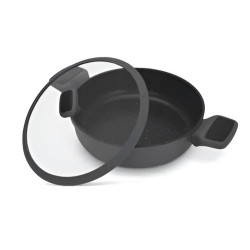 Сотейник Fissman Titanium Pro 14586 28cm (Black) Thumb