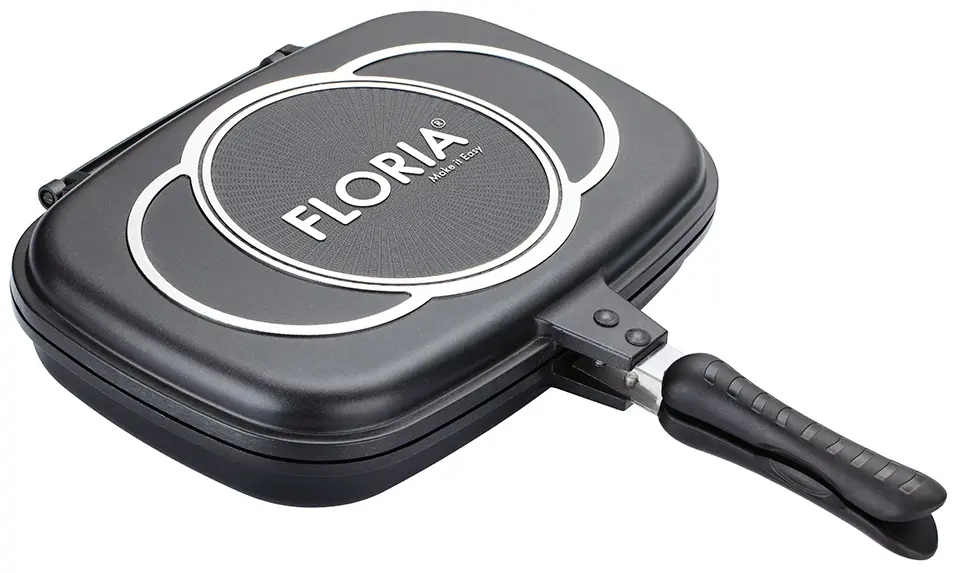 Tigaie dubla Floria ZLN7019 (Black)