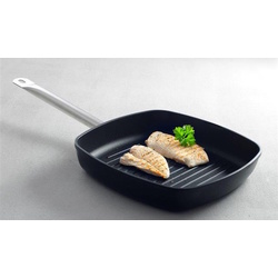 Сковорода-гриль Hendi Titanium Professional 629802 28x28cm (Black) Thumb