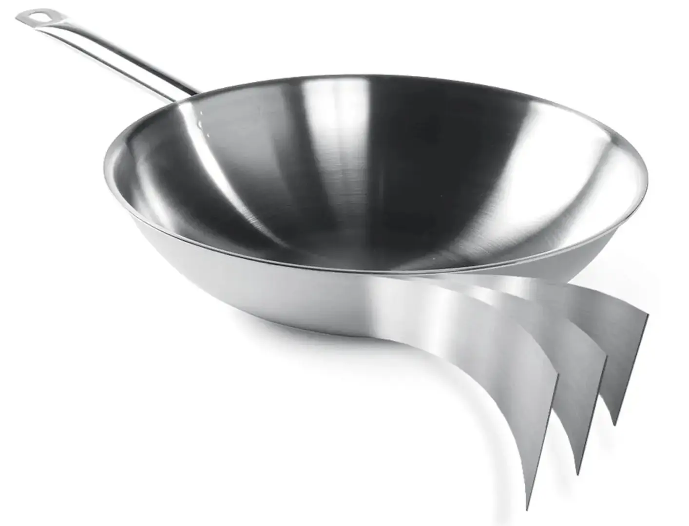 Сковорода Wok Hendi 839003 36cm (Inox)
