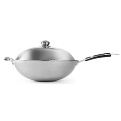 Tigaie Wok Hendi Induction Cookers Profi 239773 36cm (Inox) Thumb