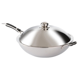 Tigaie Wok Hendi Induction Cookers Profi 239773 36cm (Inox)