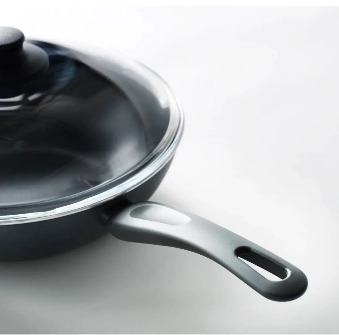 Tigaie cu capac Ikea Hemlagad 28cm (Negru) - 3