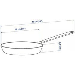 Tigaie Ikea Hemkomst 28cm (Inox) Thumb