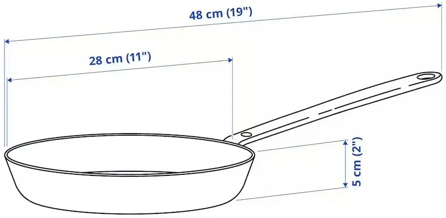 Tigaie Ikea Hemkomst 28cm (Inox) - 5