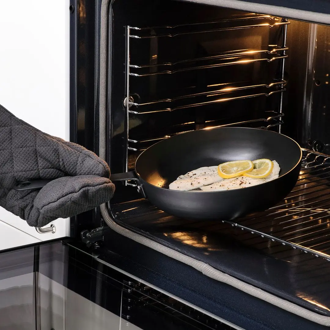 Tigaie Ikea Vardagen oţel carbonat 24cm (Negru) - 7