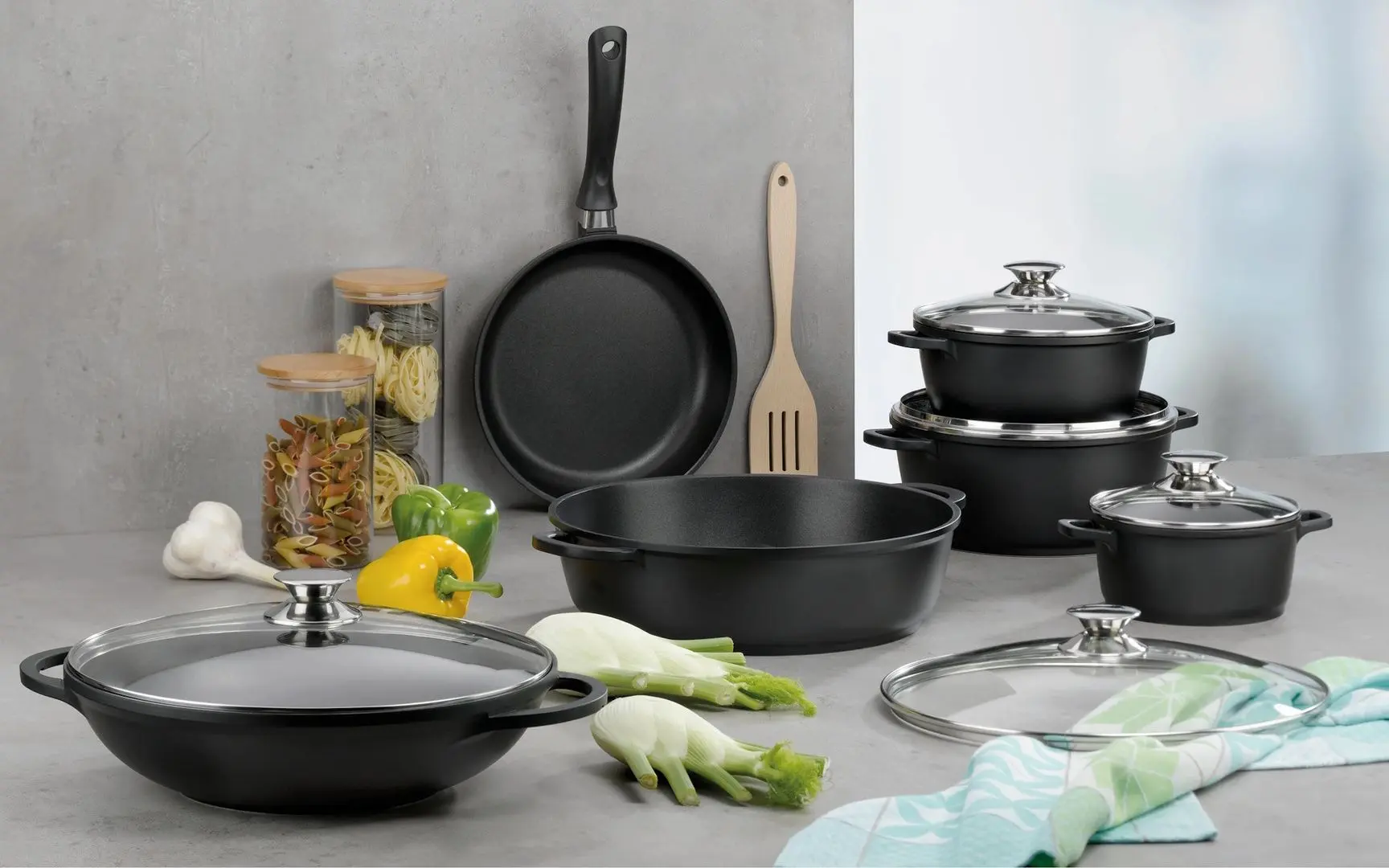 Сковорода Kela Keros 20 cm (Black)