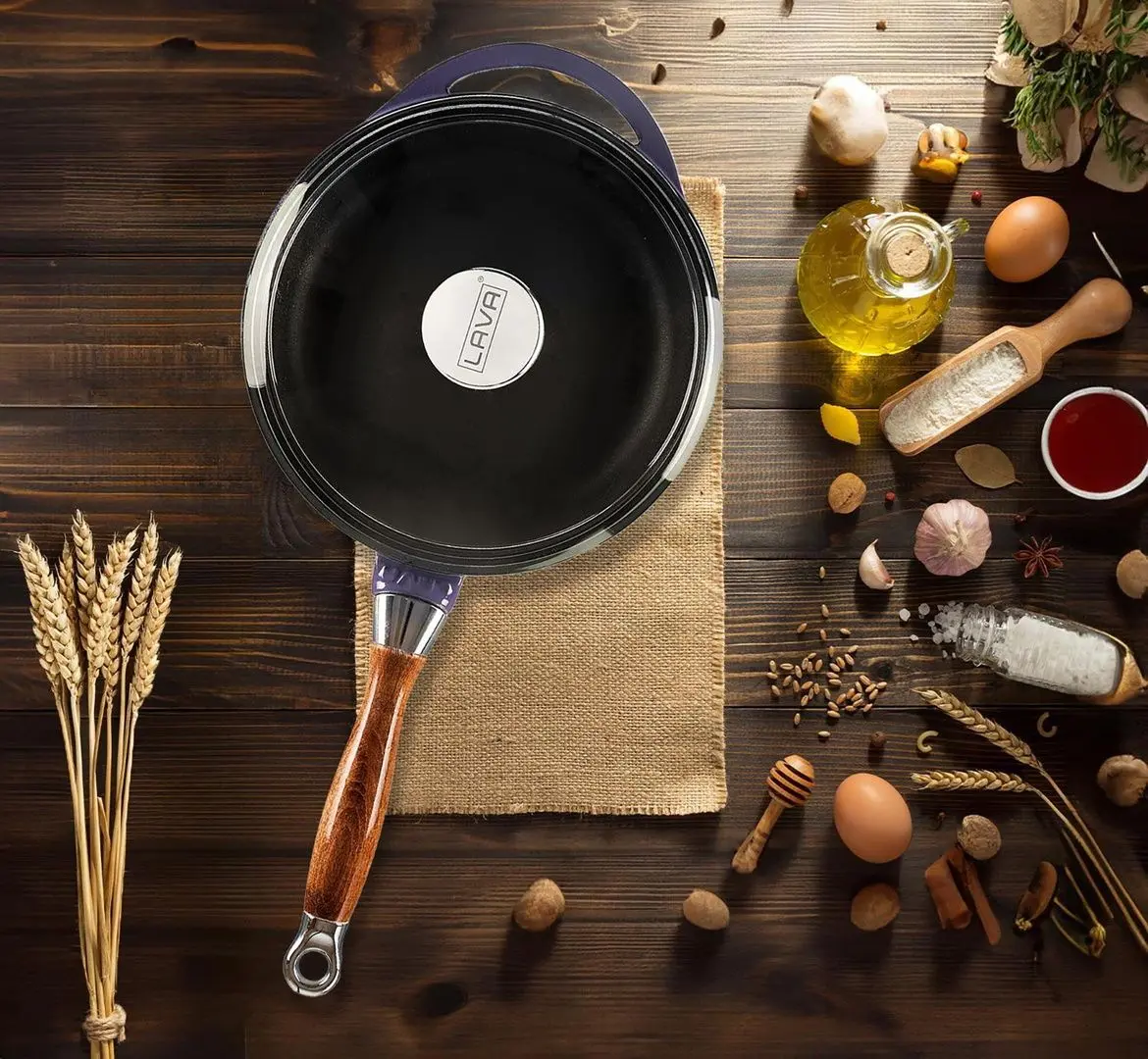 Tigaie Lava LV Y TV 28 NH SPR K3 28cm (Purple)