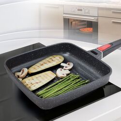 Сковорода гриль Maestro Mr-4826 26x26cm (Black) Thumb