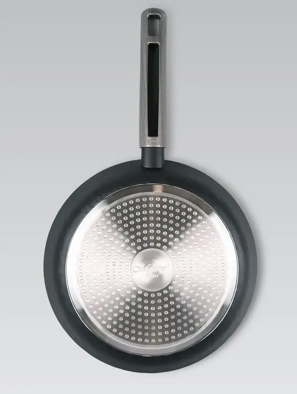 Tigaie Maestro Rock Stone Mr-1204-28 28cm (Black/Inox) - 4