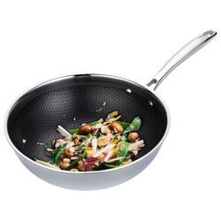 Tigaie Maestro Wok Mr-1224-30 (Inox) Thumb