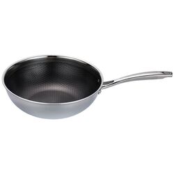 Tigaie Maestro Wok Mr-1224-30 (Inox) Thumb