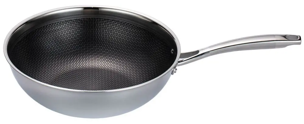 Tigaie Maestro Wok Mr-1224-30 (Inox) - 3