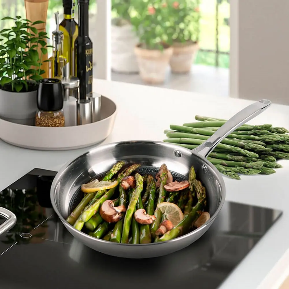 Tigaie Maestro Wok Mr-1224-30 (Inox) - 5