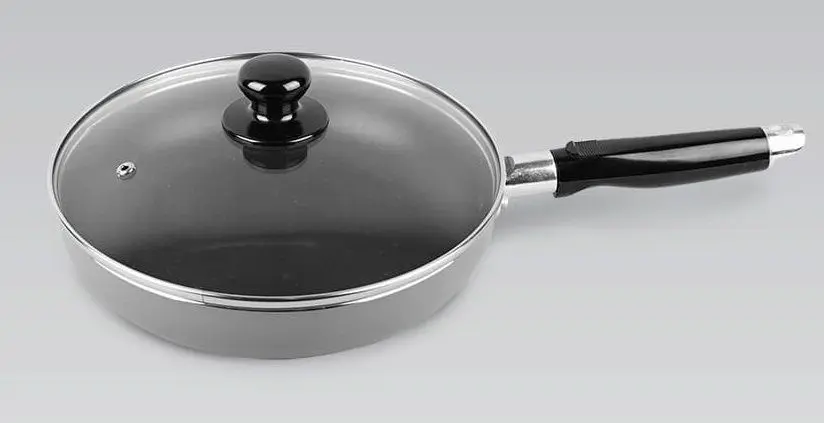 Сковорода с крышкой Maestro Basic Mr-1200-26 26cm (Grey/Light Grey)