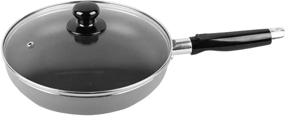 Сковорода с крышкой Maestro Basic Mr-1200-26 26cm (Grey/Light Grey)