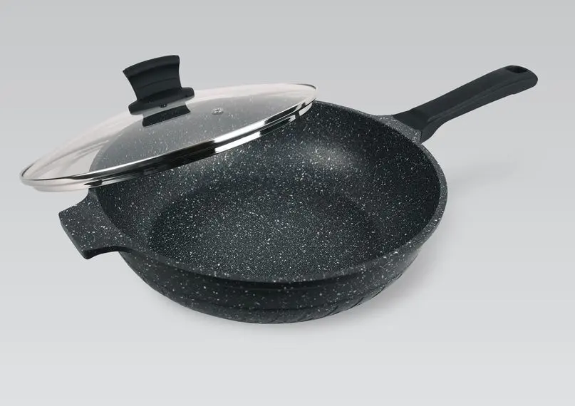 Tigaie cu capac Maestro Mr-1226-28 28cm (Black) - 3