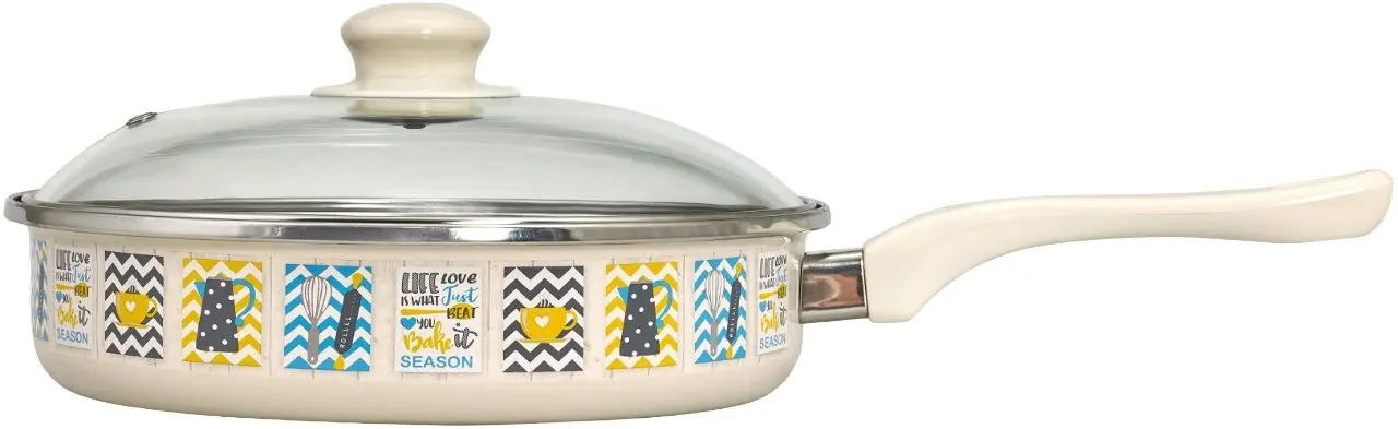 Tigaie Metrot Country 24cm (Black/White)