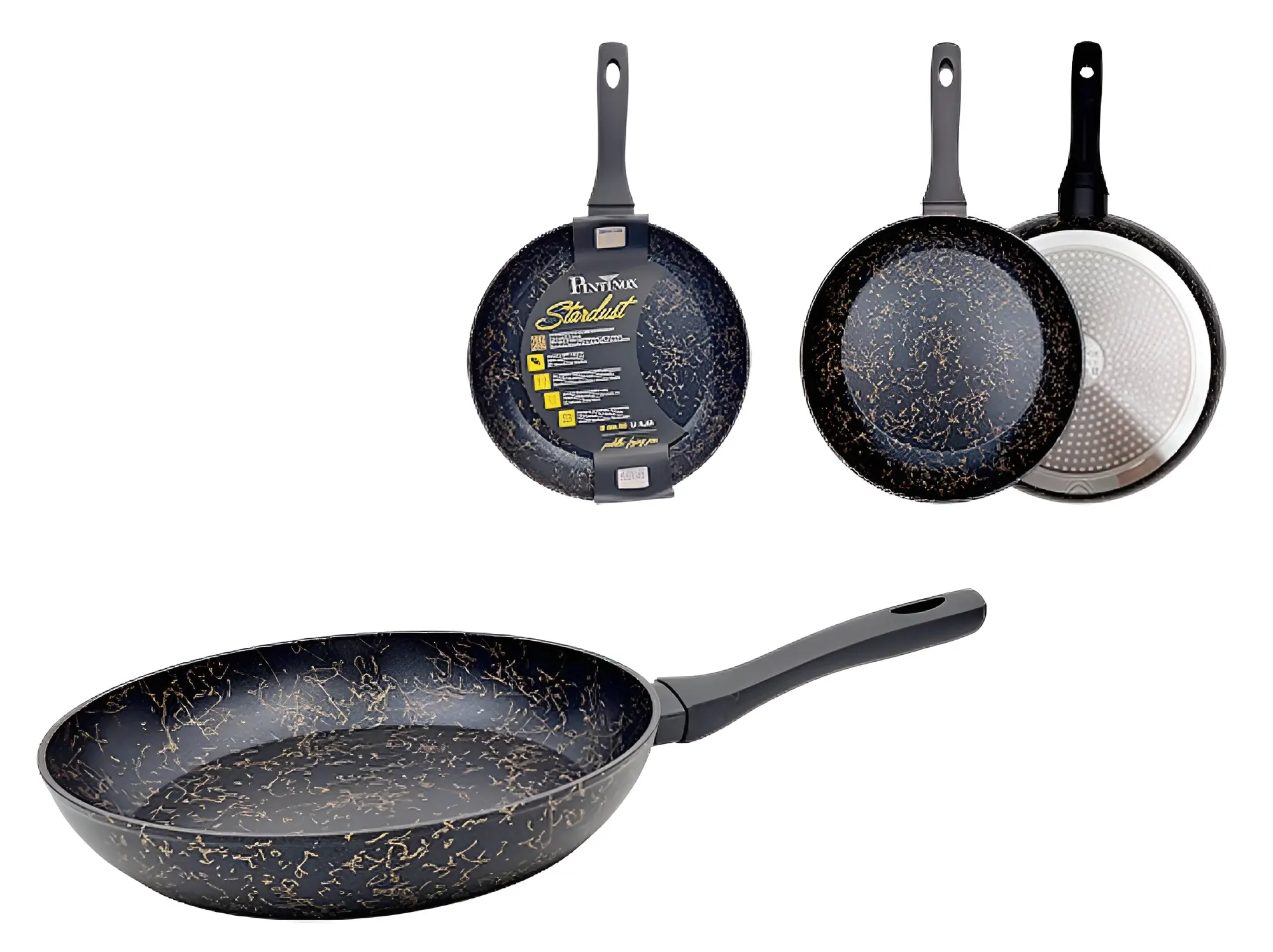 Сковорода Pinti Stardust 56415 30cm (Black) - 3