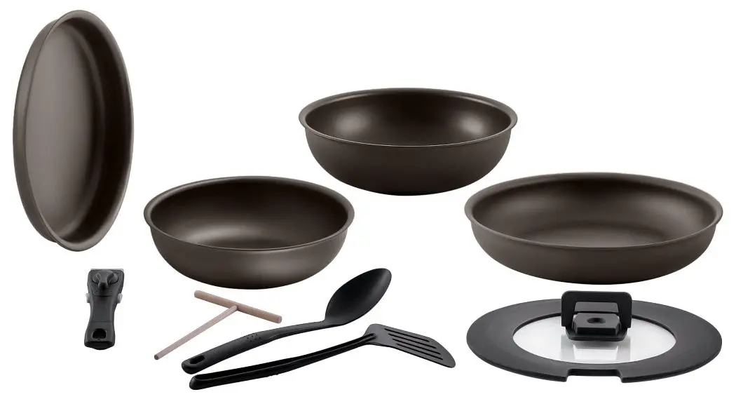 Set de vase Polaris EasyKeep-9D (Brown)