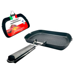 Сковорода Ravelli Salutella BBQ 56587 (Black) Thumb