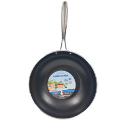 Сковорода-вок Ravelli Salutella Iseo 37825 (Black) Thumb