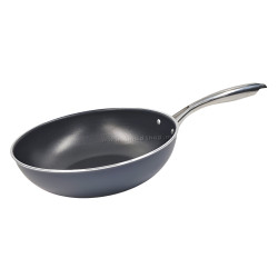 Tigaie-wok Ravelli Salutella Iseo 37825 (Black)