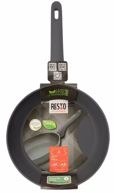 Сковорода Resto 93193 24cm (Black) - 2