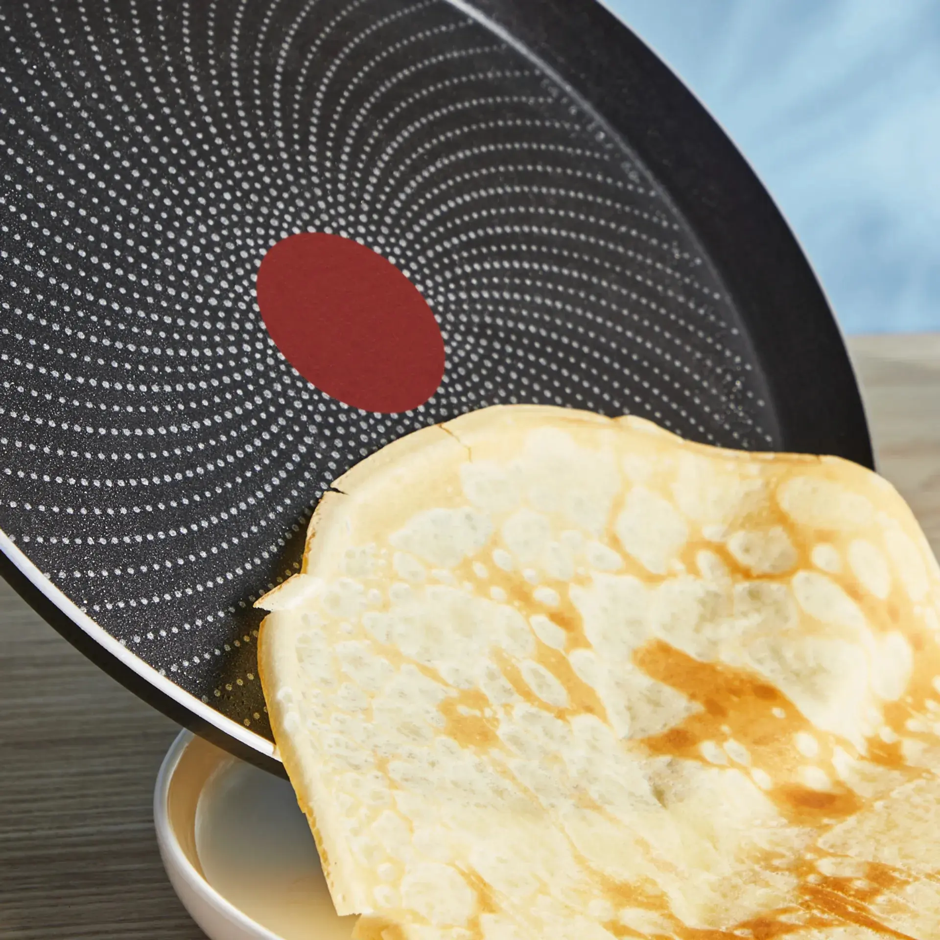 Сковорода для блинов Tefal H0563842 25cm (Black) - 3