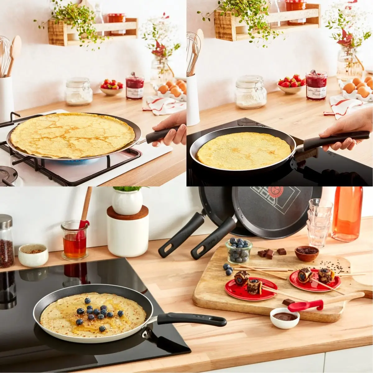 Tigaie pentru clatite Tefal Halo C3123853 (Grey)