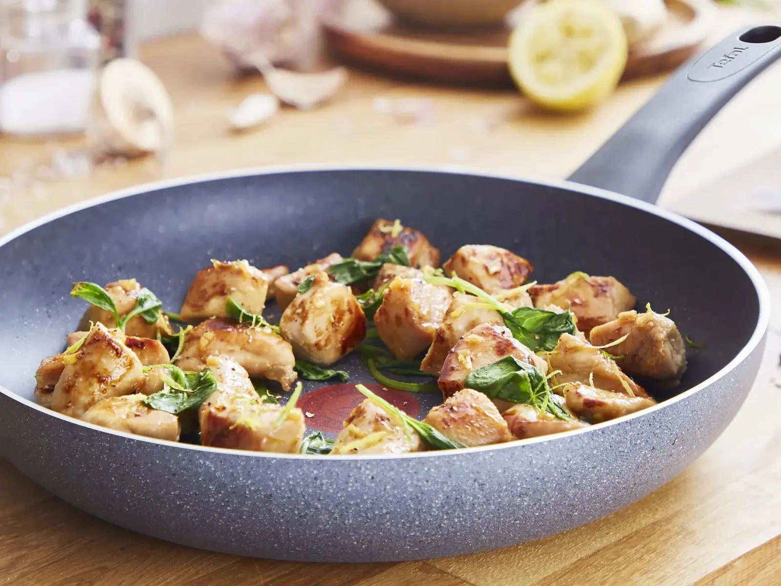 Tigaie Tefal Hard Stone D4560632 (Grey)