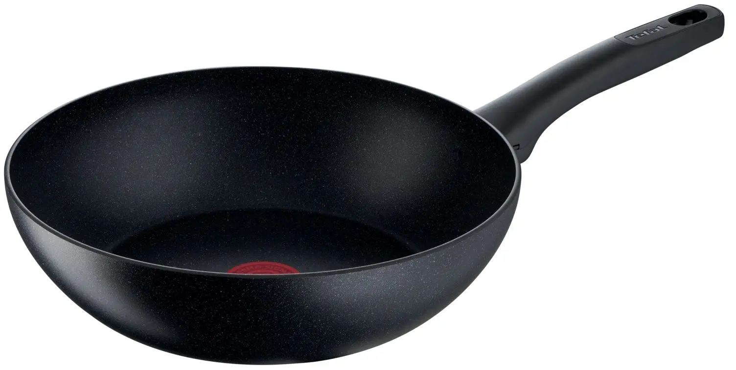 Tigaie wok Tefal Black Stone G2811972 (Black)