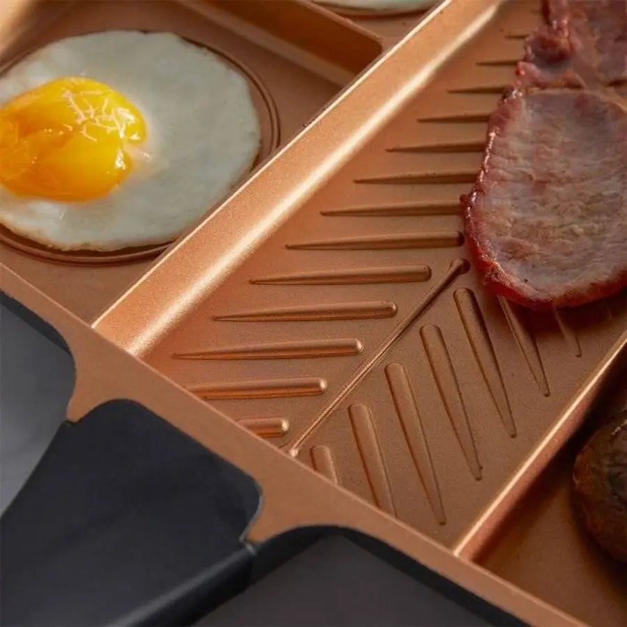 Tigaie 4in1 VonShef 9000039 (Grey/Copper)