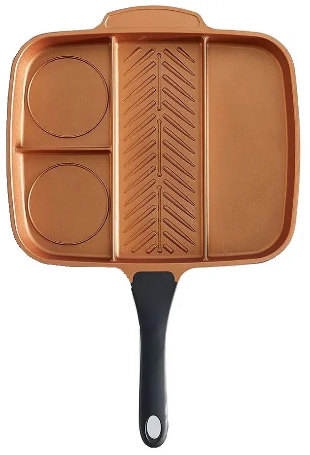 Tigaie 4in1 VonShef 9000039 (Grey/Copper)