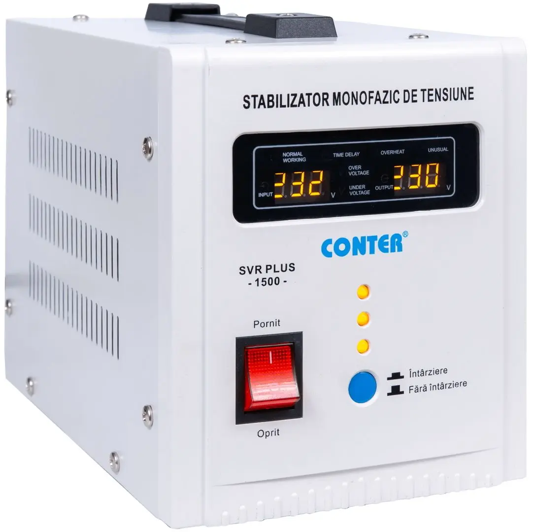 Stabilizator de tensiune Conter SVR PLUS 1500 VA (White)