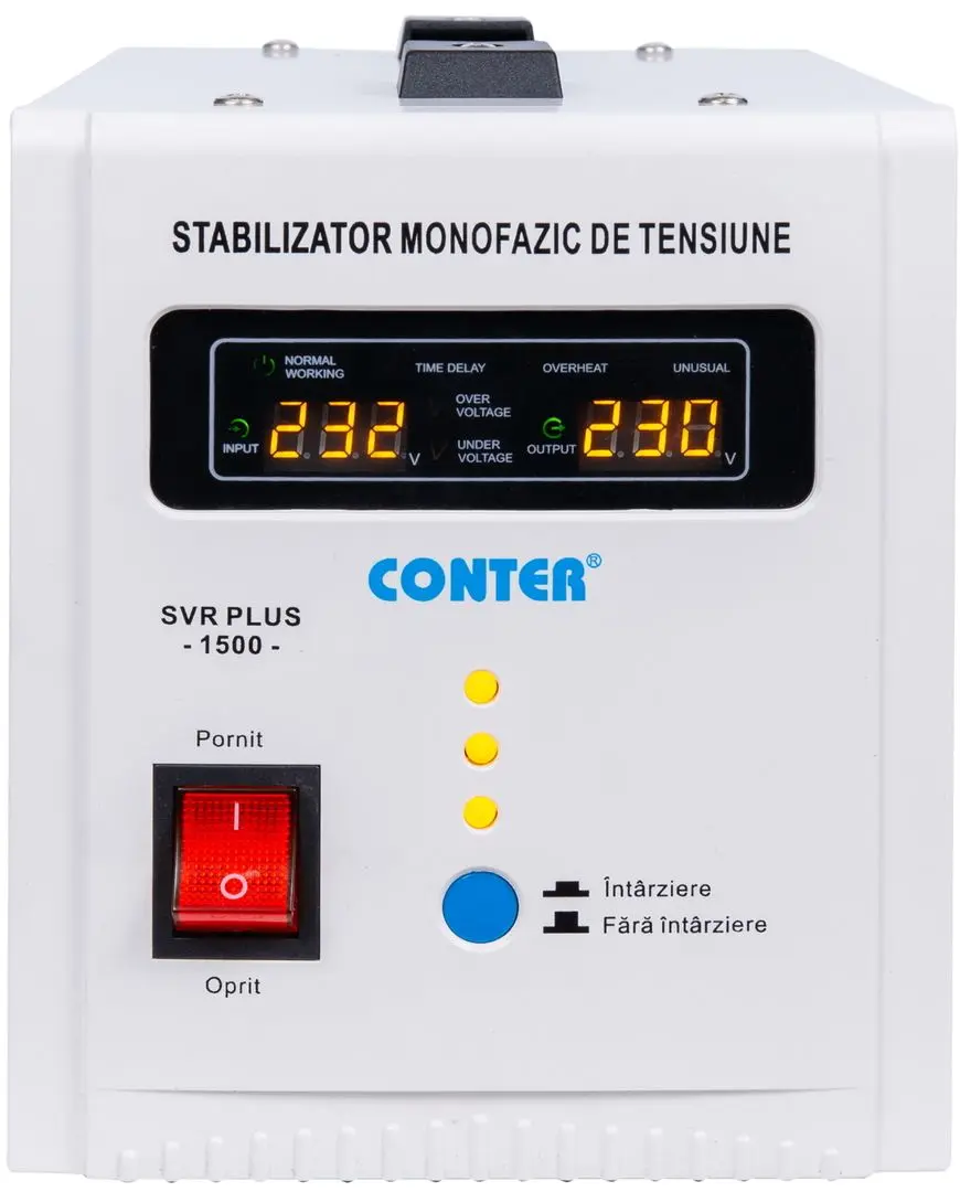 Stabilizator de tensiune Conter SVR PLUS 1500 VA (White)