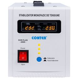 Stabilizator de tensiune Conter SVR PLUS 2000 VA (White) Thumb