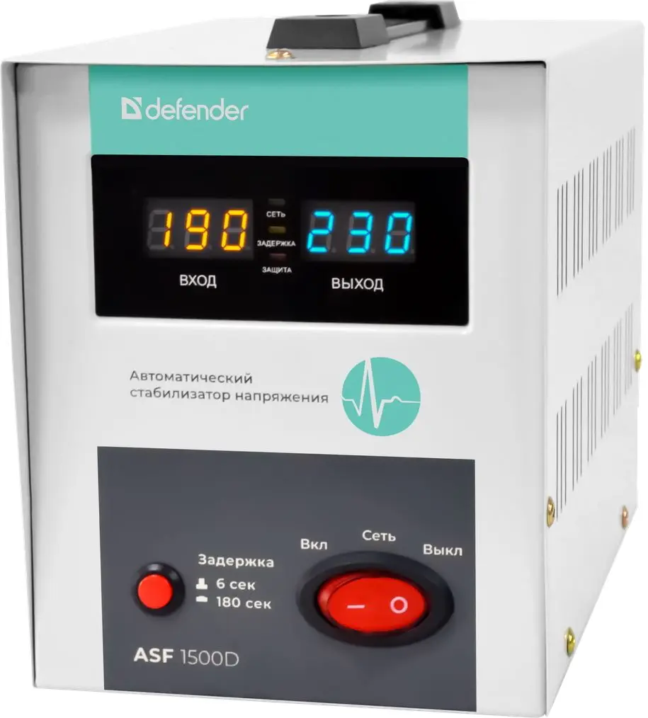 Stabilizator de tensiune Defender ASF 1500D (White)