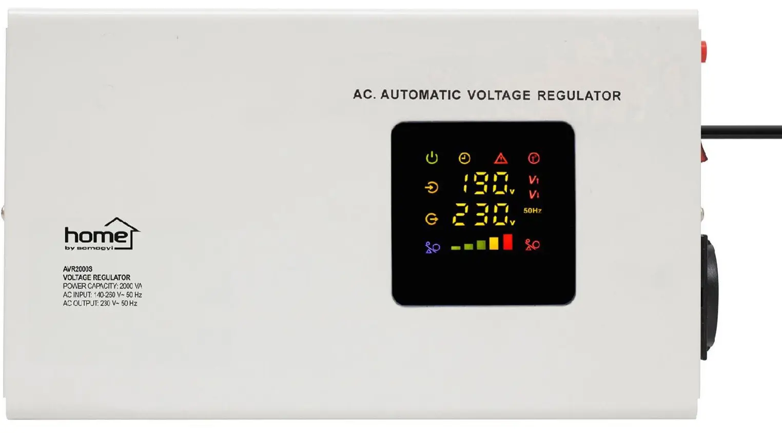 Stabilizator de tensiune Home AVR2000S (White)