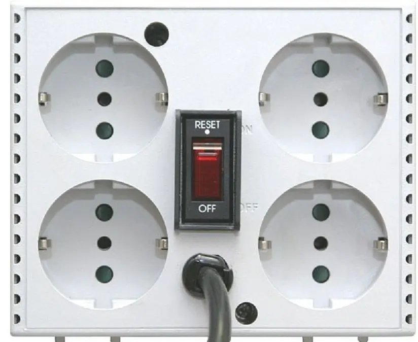 Стабилизатор напряжения Powercom TCA-3000 (White) - 3